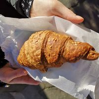 vegan Croissant with jam  at Dolce Pisa in Pisa