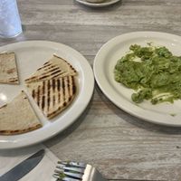 Avocado Dip. Oops!! Started eating before I snapped!!!  at Simply Green Cafe in Ramsey