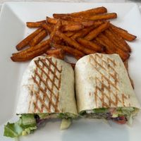 Mediterranean wrap!  at Simply Green Cafe in Ramsey