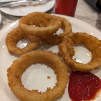 Onion rings were fantastic at Simply Green Cafe in Ramsey