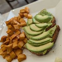 Avocado Toast at Simply Green Cafe in Ramsey