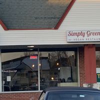 Exterior - it looks unassuming - you may not recognize the deliciousness that exists inside!  at Simply Green Cafe in Ramsey