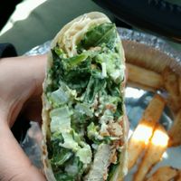 Vegan Chicken Ceasar Wrap at Simply Green Cafe in Ramsey
