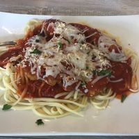 Chick’n Parmesan  at Simply Green Cafe in Ramsey