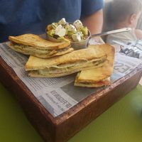 Essen von einem nicht Veganer! at Abbaco in Mallorca