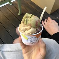 Steirer liebe, Brezel & chocolate Galaxy   at Die Eisperle - Kaiserfeldgasse in Graz