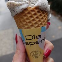 poppy seed ice cream, sooo good! at Die Eisperle - Kaiserfeldgasse in Graz