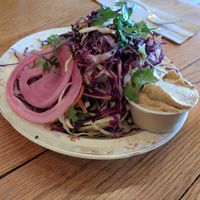 Buckwheat noodle veg slaw at Concinnity Deli & Lounge in Bath