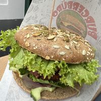 vegan burger  at Burgerbüro  in Cottbus