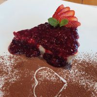 Cheesecake at Camaraderia Gastrobar in Belo Horizonte