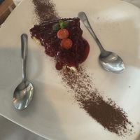 cheesecake de frutas vermelhas  at Camaraderia Gastrobar in Belo Horizonte
