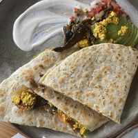 Vegan Quesadilla.  at Bearcat Cafe - Uptown in New Orleans