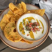 vegan queso  at Bearcat Cafe - Uptown in New Orleans