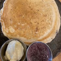 Blueberry pancakes  at Bearcat Cafe - Uptown in New Orleans