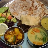 Vegan set (call ahead to order) at Meals & Rotti by Pahana in Nagoya