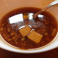 Peking soup at Veggie Heroes - Blegdamsvej in Copenhagen