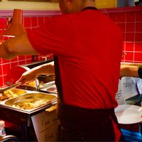friendly staff at Veggie Heroes - Blegdamsvej in Copenhagen