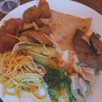 Vegan plates at Veggie Heroes - Blegdamsvej in Copenhagen