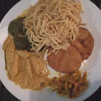 Vegan plates at Veggie Heroes - Blegdamsvej in Copenhagen