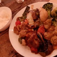 so many options! at Veggie Heroes - Blegdamsvej in Copenhagen