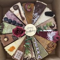 Mixed batch B day cake   at Petra's Raw Cakes in Jingili