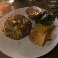 Nasi goreng  at Sarinbuana Eco Lodge Restaurant in Tabanan