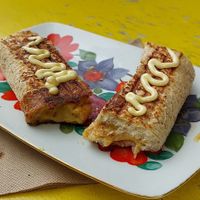 Cheese buns / rolls at Let Them Eat Vegan in Dunedin