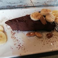 Choco banana cake.... Delicious!!! at Tarifa EcoCenter in Tarifa