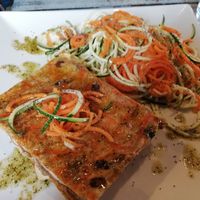 Raw vegan plate... Amazing!! at Tarifa EcoCenter in Tarifa