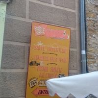 Outside at Easy Burger in Vallon-pont-darc