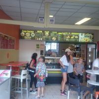Inside at Easy Burger in Vallon-pont-darc