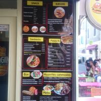 Inside at Easy Burger in Vallon-pont-darc