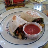 Breakfast burrito. at The Toasted Owl Cafe - S Mikes Pike St in Flagstaff