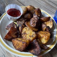 Side of breakfast potatoes   at The Toasted Owl Cafe - S Mikes Pike St in Flagstaff