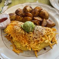 Cheese crisp  at The Toasted Owl Cafe - S Mikes Pike St in Flagstaff