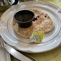Chocolate chip pancake   at The Toasted Owl Cafe - S Mikes Pike St in Flagstaff