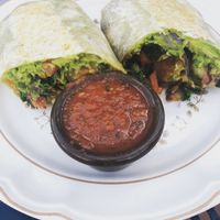 Vegan breakfast burrito!  at The Toasted Owl Cafe - S Mikes Pike St in Flagstaff