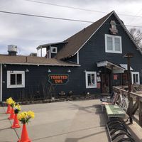 Front of the building  at The Toasted Owl Cafe - S Mikes Pike St in Flagstaff