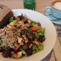 Salat vegan at Dean & David in Bremen