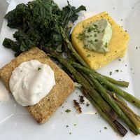 Peppercorn tofu  at Garden Cafe of Woodstock in Woodstock