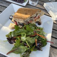 portabella panini at Garden Cafe of Woodstock in Woodstock