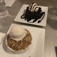 Apple crisp and brownie   at Garden Cafe of Woodstock in Woodstock
