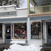 Exterior at Garden Cafe of Woodstock in Woodstock