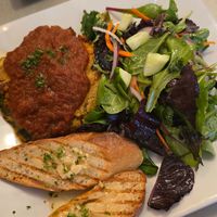 Vegetable lasagna at Garden Cafe of Woodstock in Woodstock