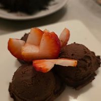 Chocolate mousse at Garden Cafe of Woodstock in Woodstock