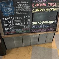 The menu items will change sometimes  #Veganuary at Good Golly Tamale in Knoxville