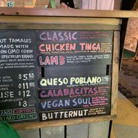 Vegan Soul - with blue corn mass!  at Good Golly Tamale in Knoxville