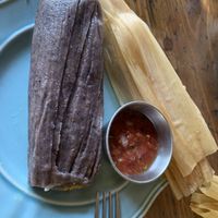 Ready to eat  at Good Golly Tamale in Knoxville