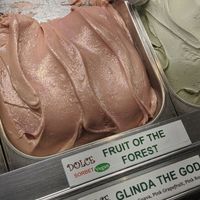 Glittery at Dolce Gelato in Laguna Beach