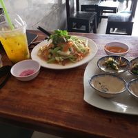 Steamed cakes and stir-fried rice noodles at Pham Hong Phuoc in Ho Chi Minh City